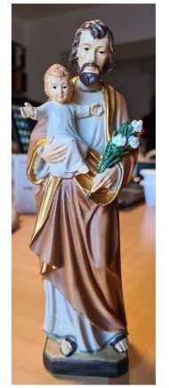 STATUA SAN GIUSEPPE - Altezza 20 cm