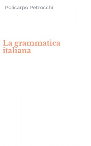 La grammatica italiana