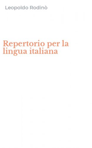 Repertorio per la lingua italiana