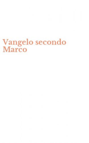 Vangelo secondo Marco
