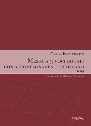 Messa a 3 voci eguali con accompagnamento d'organo