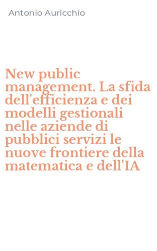 New public management. La sfida dell'efficienza e dei modelli gestionali nelle aziende di pubblici servizi le nuove frontiere della matematica e dell'IA
