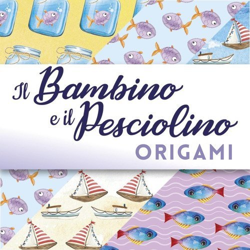 Origami. Il bambino e il pesciolino