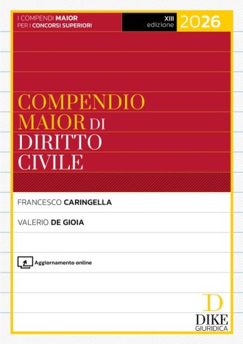 Compendio maior di diritto civile 2026