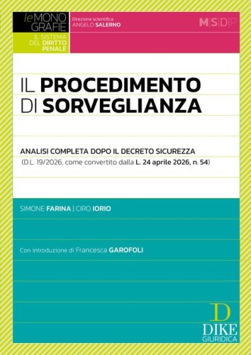 Il procedimento di sorveglianza