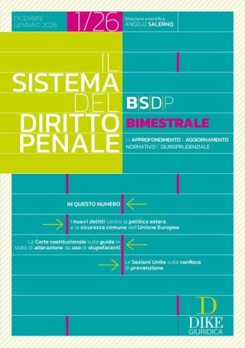 Il sistema del diritto penale