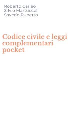 Codice civile e leggi complementari pocket