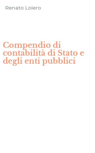 Compendio di contabilit&agrave; di Stato e degli enti pubblici