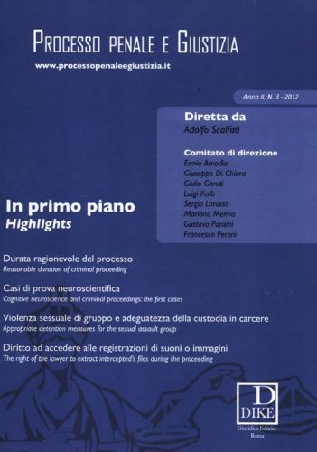 Processo penale e giustizia