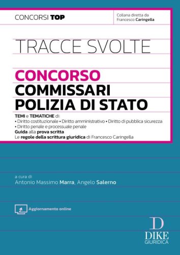 Tracce svolte. Concorso Commissari Polizia di Stato