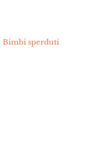 Bimbi sperduti