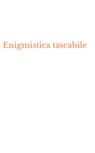 Enigmistica tascabile