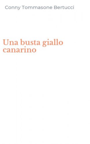 Una busta giallo canarino