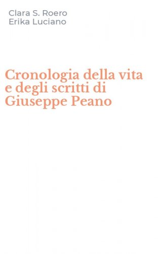 Cronologia della vita e degli scritti di Giuseppe Peano