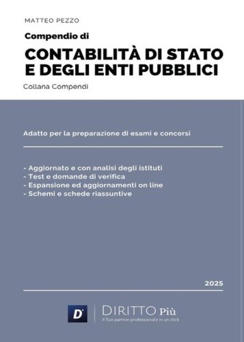 Compendio di contabilit&agrave; di stato e degli enti pubblici