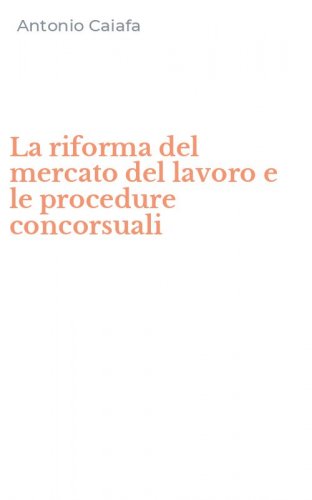 La riforma del mercato del lavoro e le procedure concorsuali
