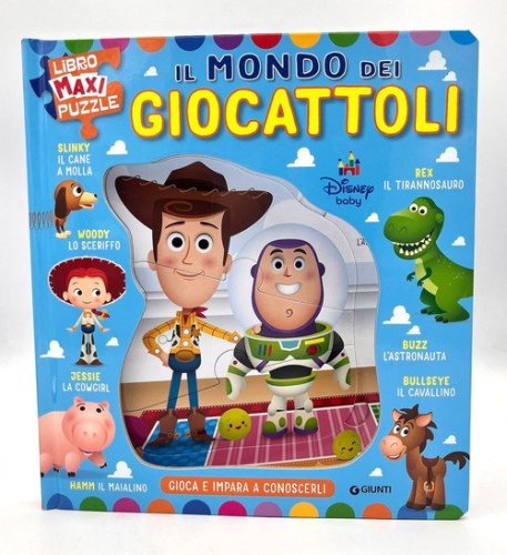 Toy Story. Il mondo dei giocattoli. Gioca e impara a conoscerli. Libro maxi puzzle