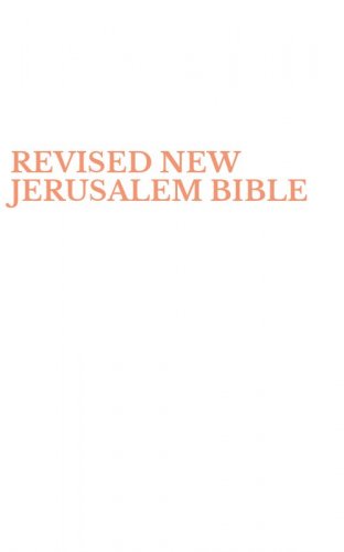 REVISED NEW JERUSALEM BIBLE