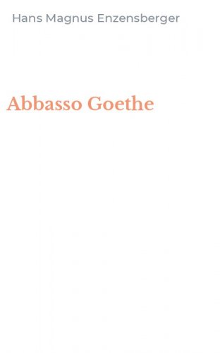 Abbasso Goethe