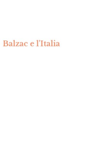 Balzac e l'Italia