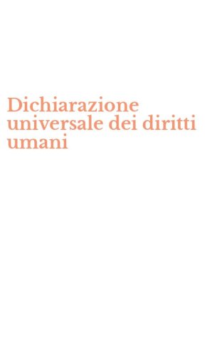 Dichiarazione universale dei diritti umani