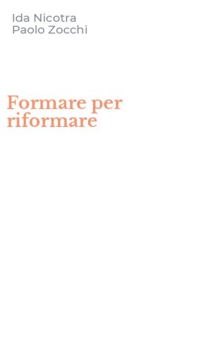 Formare per riformare