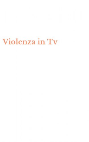 Violenza in Tv
