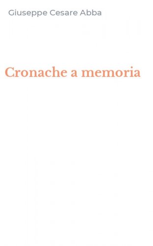 Cronache a memoria
