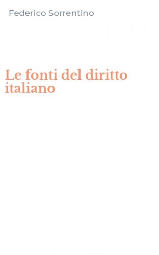 Le fonti del diritto italiano