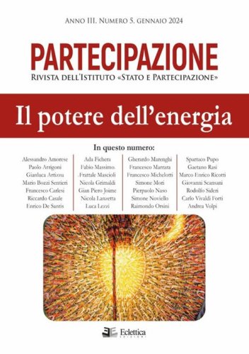 Partecipazione. Rivista dell'Istituto &laquo;Stato e Partecipazione&raquo;