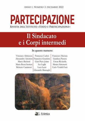 Partecipazione. Rivista dell'Istituto &laquo;Stato e Partecipazione&raquo;