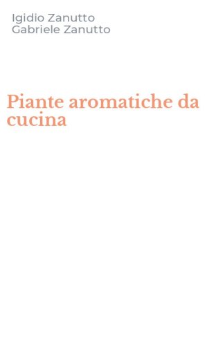 Piante aromatiche da cucina