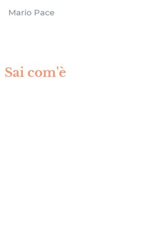 Sai com'&egrave;