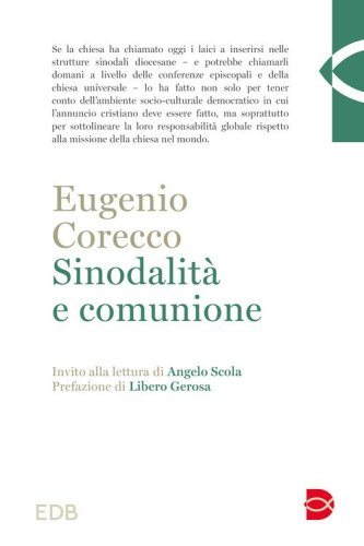 Sinodalit&agrave; e comunione