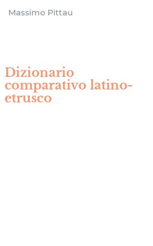 Dizionario comparativo latino-etrusco