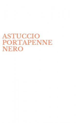 ASTUCCIO PORTAPENNE NERO