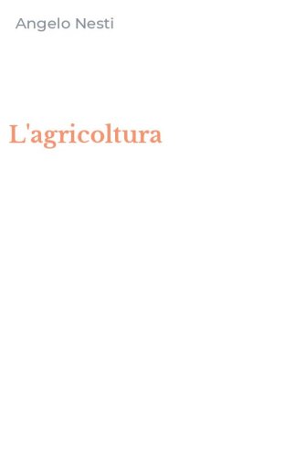 L'agricoltura