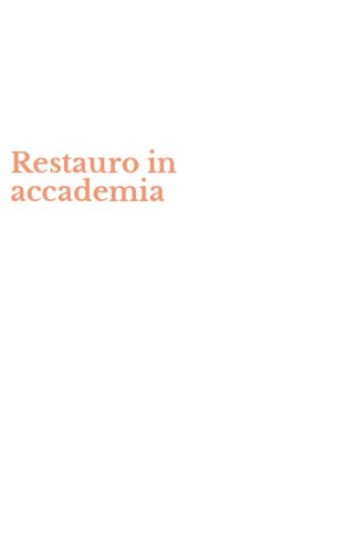 Restauro in accademia