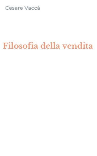 Filosofia della vendita