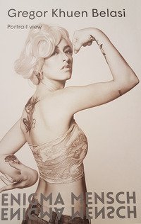 Enigma Mensch. Portrait view
