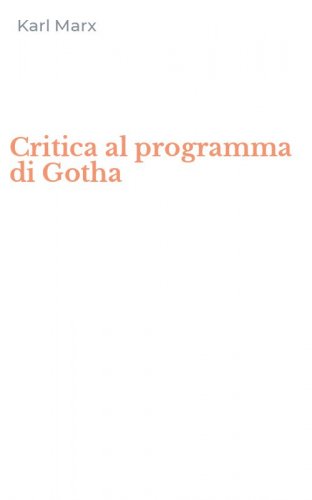 Critica al programma di Gotha