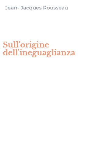 Sull'origine dell'ineguaglianza