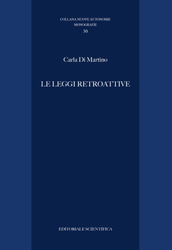 Le leggi retroattive
