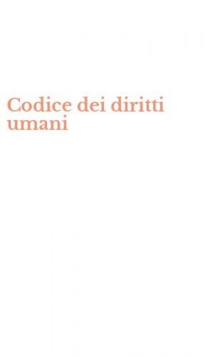 Codice dei diritti umani