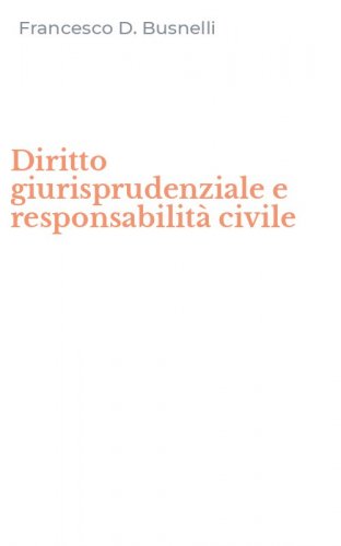 Diritto giurisprudenziale e responsabilit&agrave; civile