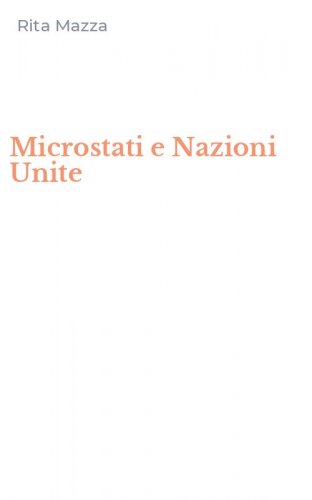 Microstati e Nazioni Unite