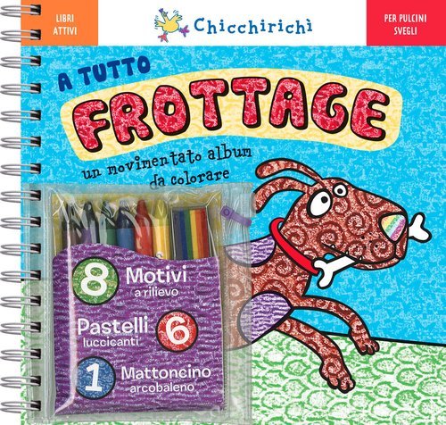 A tutto frottage. Un movimentato album da colorare