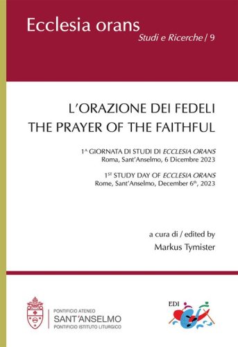 L'orazione dei fedeli. The prayer of the faithful