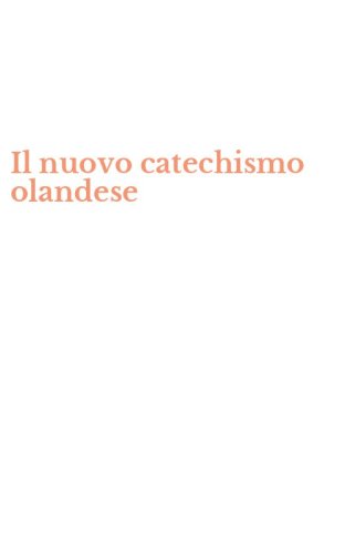 Il nuovo catechismo olandese