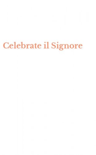 Celebrate il Signore